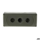 Obudowa 3-otw. szara MEP3-0