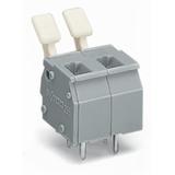 listwa zaciskowa do pł. drukowanych 3-torowa szara raster 7,5/7,62 mm