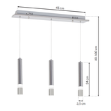 lampa wisząca LED Ice 15W 1050lm 4000K ML322 Milagro