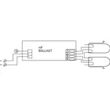 HF-B 136/236 TL-D EII 220-240V 50/60Hz Statecznik elektroniczny