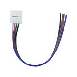 Złączka LED RGB 10mm jednostronna z przewodem