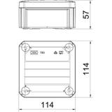 T 60, SKRZYNKI ROZGAŁĘŹNE 114X114X57