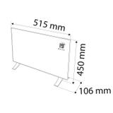 Grzejinik konwektorowy 1000W IP24