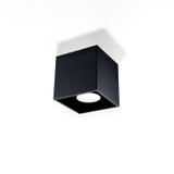 Plafon QUAD 1 czarny