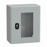 Spacial Obudowa wisząca S3D drzwi transparentne IP66 300x 250x 1500mm NSYS3D32515T Schneider