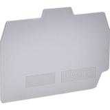 Płytka skrajna 4 mm2 do ESP-HMM.4, ESP-HTE.4 (szara) ESP-HMT.4/PT 003903138 ETI