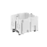 P1kn71x71 ,  Puszka instalacyjna jednopolowa do kanałów elektroinst. 71 mm x 71 mm, biały