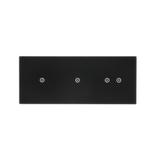 Simon 54 Touch Panel dotykowy S54 Touch 3 moduły 1 pole dotykowe + 1 pole dotykowe + 2 pola dotykowe poziome zastygła lawa DSTR3112/73 KONTAKT