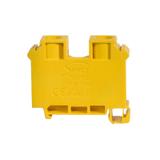 ZSG1-35.0z ,  Złączka szynowa gwintowa, 35,0 mm2, TS 32,35, 1 tor, żółty