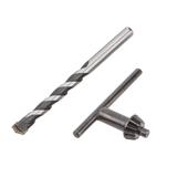 Wiertarka udarowa 550W, uchwyt kluczykowy 13 mm, obroty 0-3000 min?1, walizka