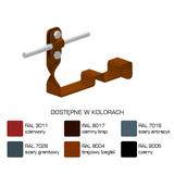 Uchwyt dachowy profilowany skręcany Z-śr. WZÓR 23 H=10cm /La / AN-28W/La / E464428 AN-KOM