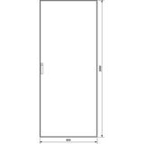 univers Obudowa stojąca IP41 kl.I 850x2000x600mm RAL7035 FG23XE HAGER