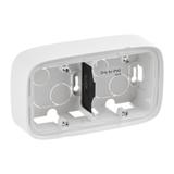 VALENA ALLURE - PUSZKA NATYNKOWA PODWÓJNA BIAŁA, Legrand