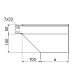 KRPBP150H60 Kolanko redukcyjne prawe 1,5 mm