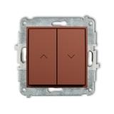 MINI Mechanizm łącznika żaluzjowego z podtrzymaniem terakota