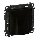 VALENA LIFE -  WYJŚCIE KABLOWE BEZ ZACISKÓW CZARNE