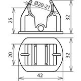 Adapter do wspornika FB
