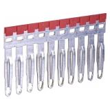 ESP-PTP/3/10/R Zwieracz wtykowy 10-torowy do ESP-HMM.1, ESP2-HMD.1 (czerwony)