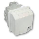 GNIAZDO ZABUDOWANE SERIA DESIGN IP44 gniazdo podtynkowe przelotowe w układzie domowym 16A 2P+Z 230V 883108v PCE