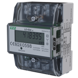 LICZNIK ENERGII ELEKTRYCZNEJ - TRÓJFAZOWY, WYŚWIETLACZ LCD, KL.1, 3X230,400V, 3X5(63A) OBUDOWA 5 MOD