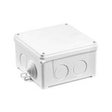 N110x110 ,  Puszka naścienna dławnicowana 112 x 112 x 63 mm, biały