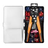 Automatyczny ściągacz izolacji 205mm, czołowy + konektory 230 szt.