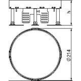RKR2 4M 25, Okrągła kaseta, rewizyjna