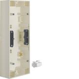 Puszka natynkowa 3-krotna; kremowy, połysk; S.1