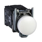 Harmony XB4 Lampka sygnalizacyjna z białą żarówką 220/240V XB4BV41 Schneider