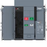 ACB HW1 66kA 1000A 4P Wyłącznik powietrzny wysuwny do wyzwalacza sentinel HW1E410DB HAGER