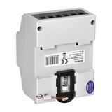 1-fazowy wskaźnik zużycia energii elektrycznej, 80A, 5 modułÓW, DIN TH-35mm OR-WE-522 ORNO