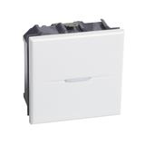 AXOLUTE - Łącznik jednobiegunowy 10AX (zaciski śrubowe) 2 moduły AXIAL biały, Bticino