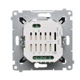 Simon 54 Elektroniczny łącznik/przycisk 4-krotny do sterowania 4 obwodami brąz mat DEW4.01/46 KONTAKT
