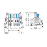 2-przewodowe gniazdo