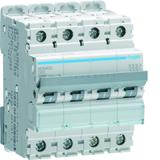MCB Wyłącznik nadprądowy 10kA/15kA 4P D 20A NDN420 HAGER