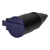 Gniazdo warsztatowe z klapką Schuko czarny OR-AE-13257(GS) ORNO