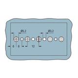 4-przewodowy blok zasilający /250szt./ WAGO