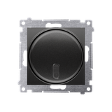 Simon 54 Ściemniacz naciskowy i zdalnie sterowany 20–500 W czarny