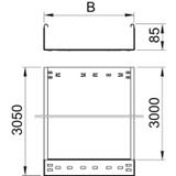 MKSMU 810 FS, Korytko kablowe MKSMU