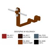 AN-25M/LA/-N Uchwyt dach.prof.pros.Z-śr. WZÓR 15 H=10cm /LA/