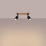 Plafon FAGER 2 czarny