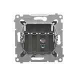 Simon 54 Gniazdo głośnikowe 1-krotne Przekrój przewodów dla wejścia i wyjścia 25 mm2 brąz mat