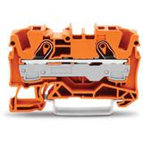 TOPJOBS złączka 2-przewodowa 6 mm2 pomarańczowa