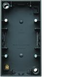 BERKER S.1 Puszka natynkowa podwójna antracyt mat 10429949 HAGER