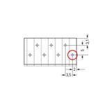 Listwa zaciskowa do płytek drukowanych 8‑biegunowa szara raster 3,5mm 805‑108 /40szt./ WAGO