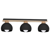Milagro plafon Dama Black 3xE27 MLP6560