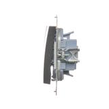 Simon 54 Przycisk potrójny 10A szybkozłączka antracyt