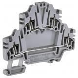 ESP2-HMD.2N Złączka gwintowa 2-poziomowa 2,5 mm2 (szara)