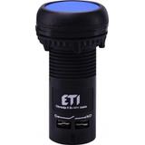 Przycisk kompaktowy z guzikiem krytym, 1NO+1NC, niebieski ECF-11-B 004771474 ETI