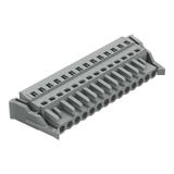 Gniazdo MCS‑MIDI Classic 14‑biegunowe szare raster 5mm 231‑114/037‑000 /25szt./ WAGO